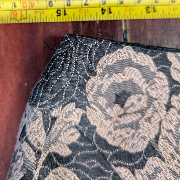 Ann Taylor Flute Skirt with Metallic Floral Pattern - Sz 8P - Picture 9 of 9